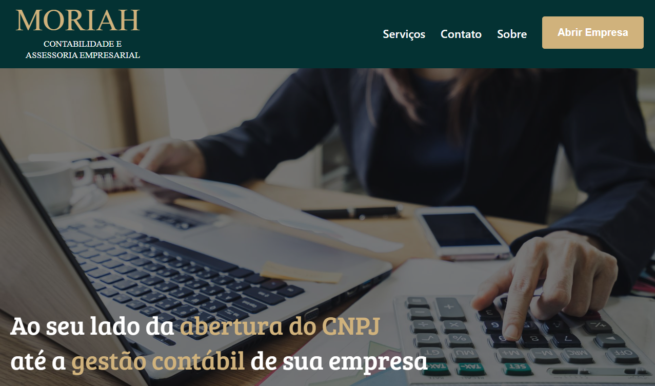 Projeto Contabilidade Moriah